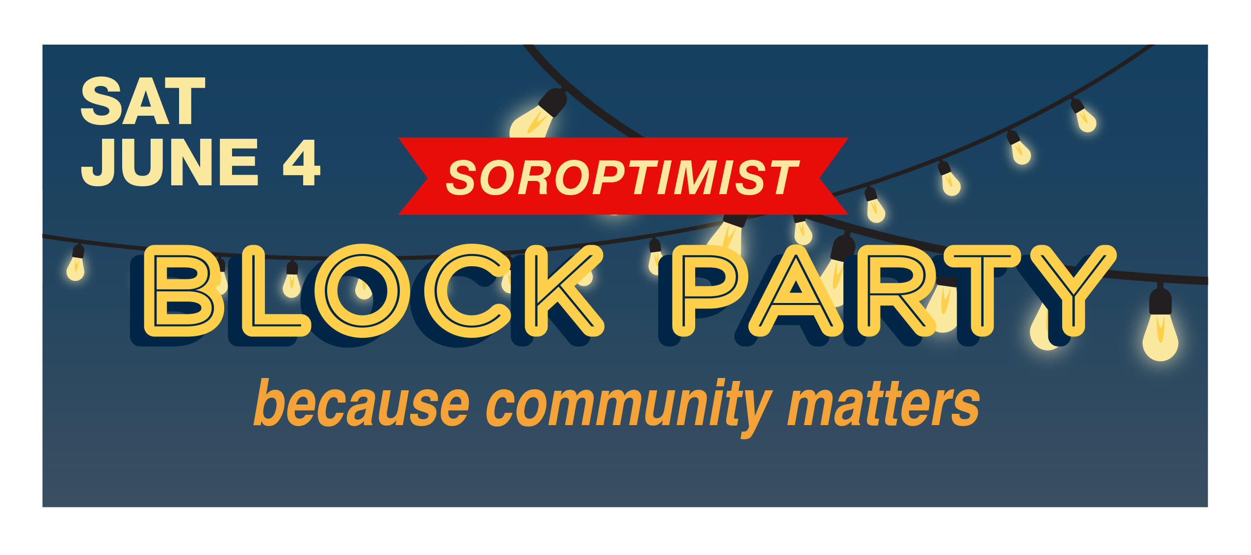 Soroptimist Block Party 2022